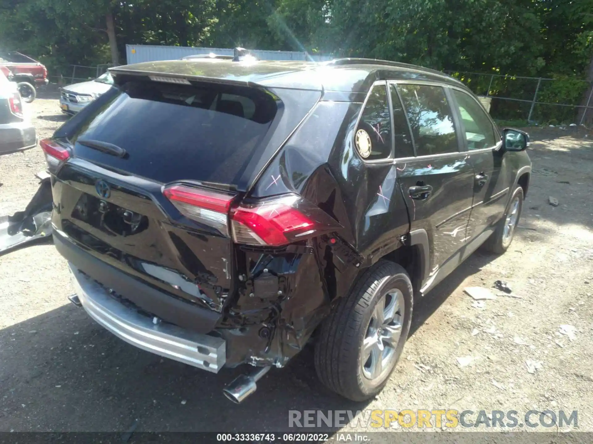 4 Photograph of a damaged car 4T3RWRFV7NU057599 TOYOTA RAV4 2022