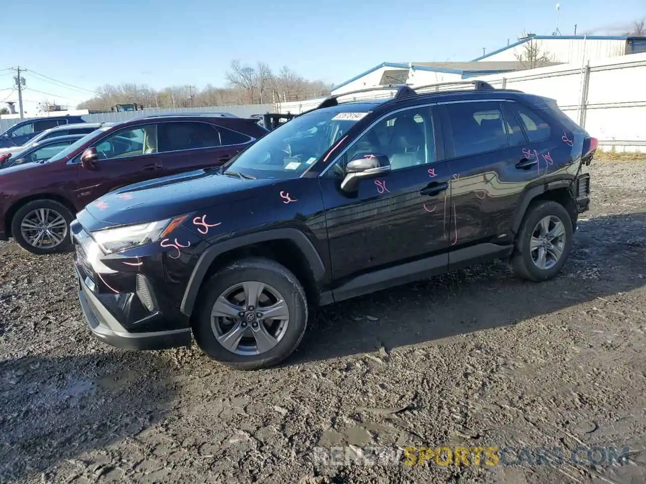 1 Photograph of a damaged car 4T3RWRFV7NU058221 TOYOTA RAV4 2022