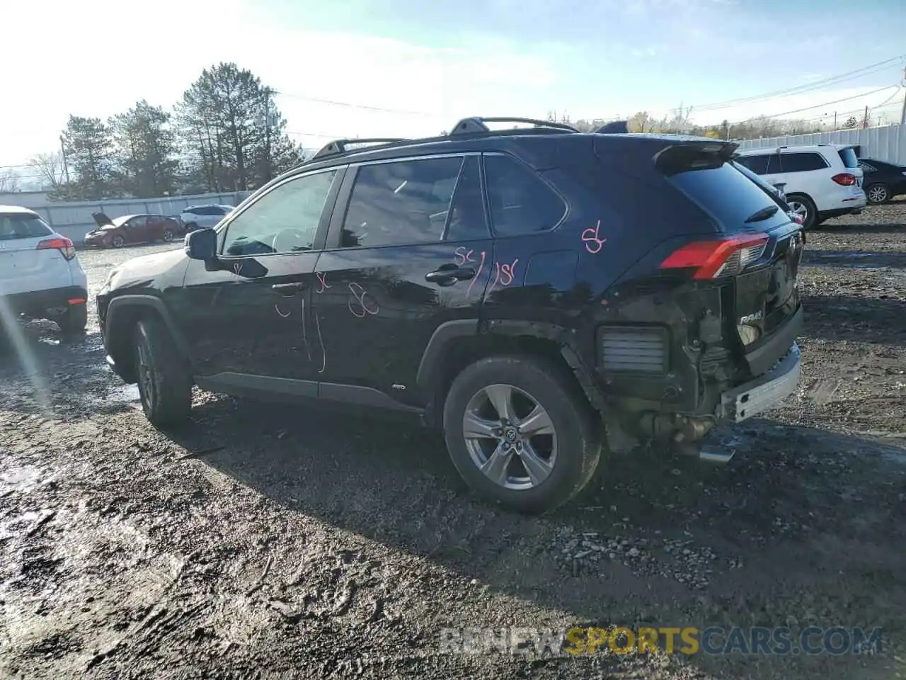 2 Photograph of a damaged car 4T3RWRFV7NU058221 TOYOTA RAV4 2022