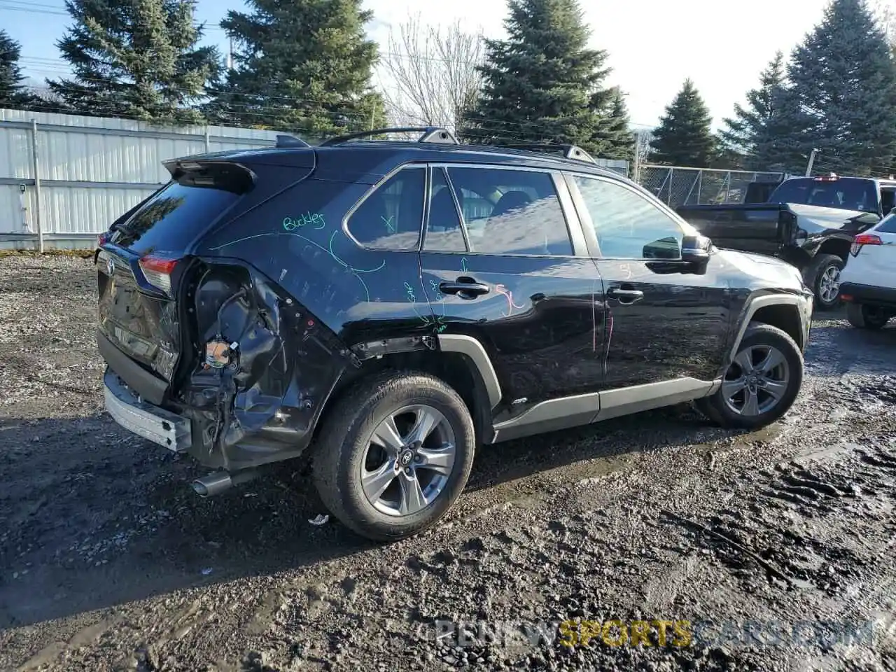 3 Photograph of a damaged car 4T3RWRFV7NU058221 TOYOTA RAV4 2022