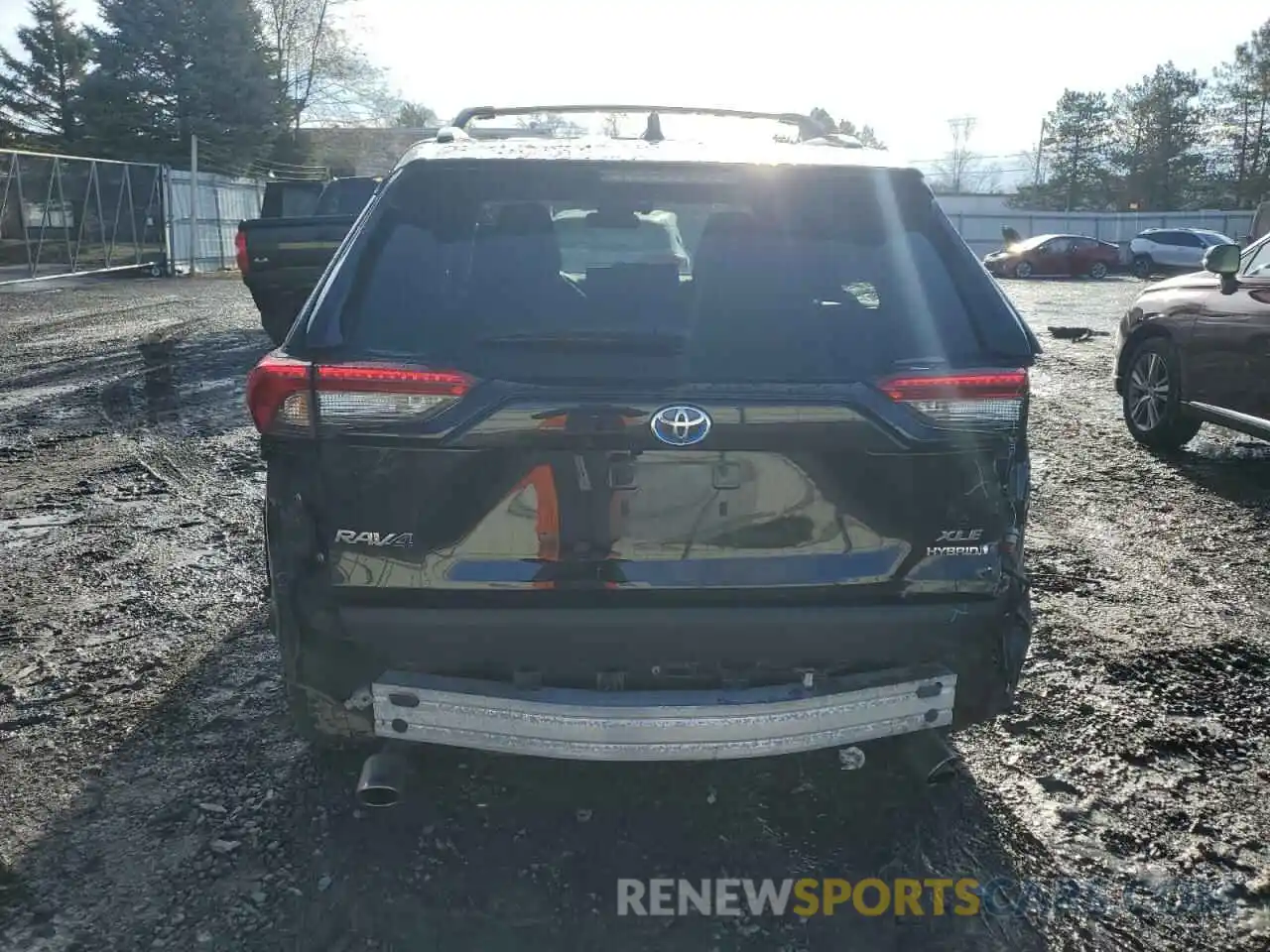 6 Photograph of a damaged car 4T3RWRFV7NU058221 TOYOTA RAV4 2022