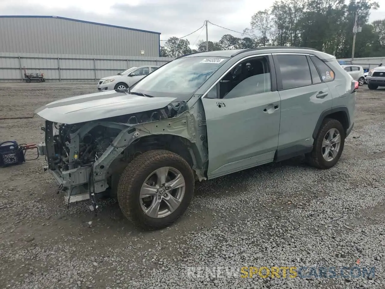 1 Photograph of a damaged car 4T3RWRFV8NU052945 TOYOTA RAV4 2022