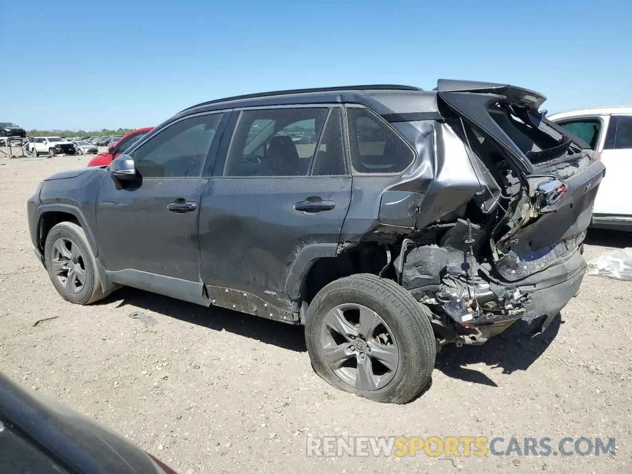 2 Photograph of a damaged car 4T3RWRFV8NU056008 TOYOTA RAV4 2022