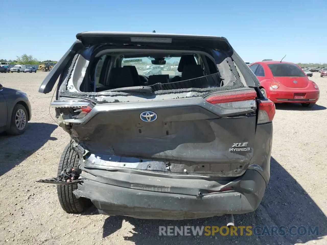 6 Photograph of a damaged car 4T3RWRFV8NU056008 TOYOTA RAV4 2022