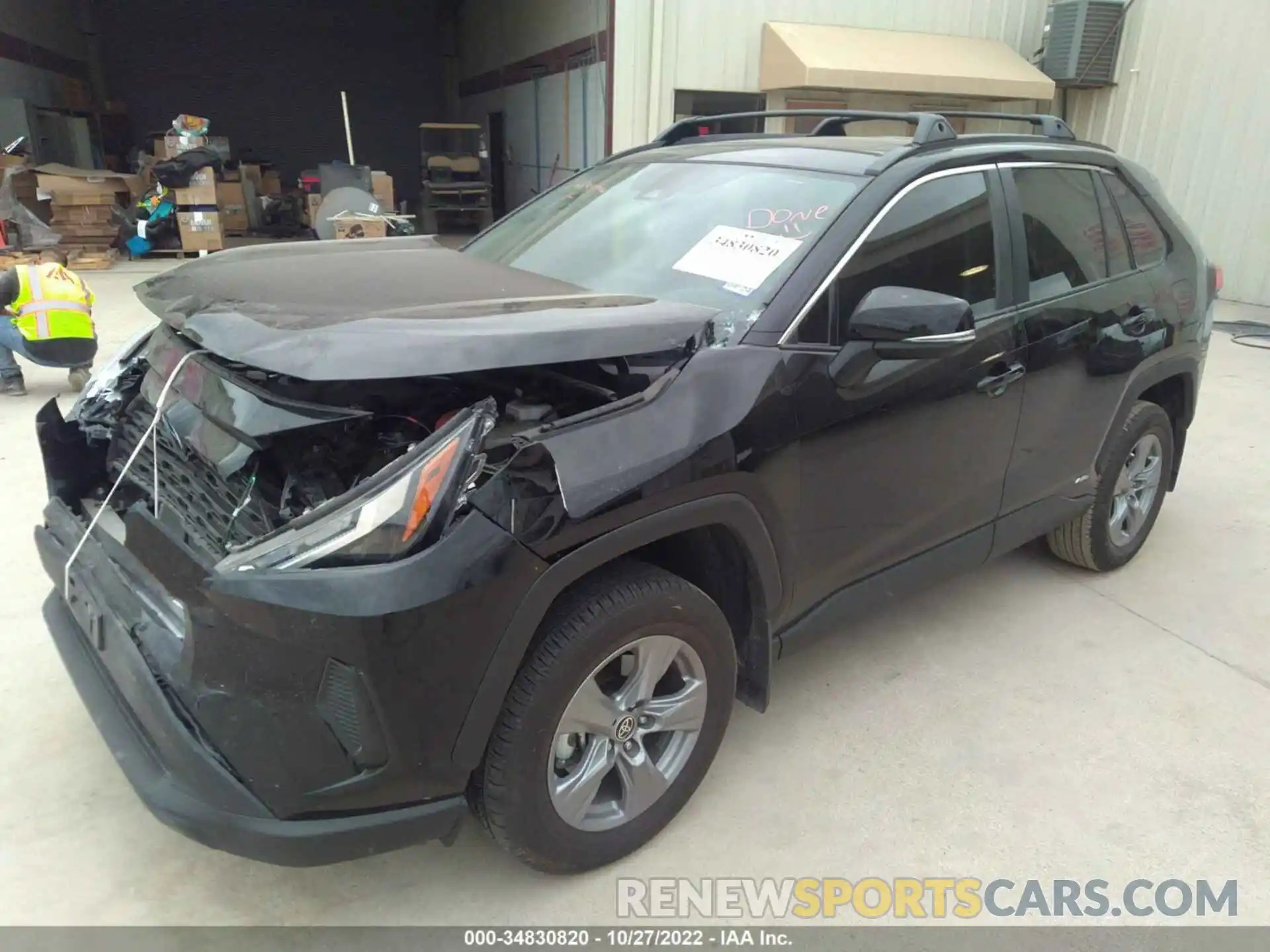 2 Photograph of a damaged car 4T3RWRFV8NU060821 TOYOTA RAV4 2022