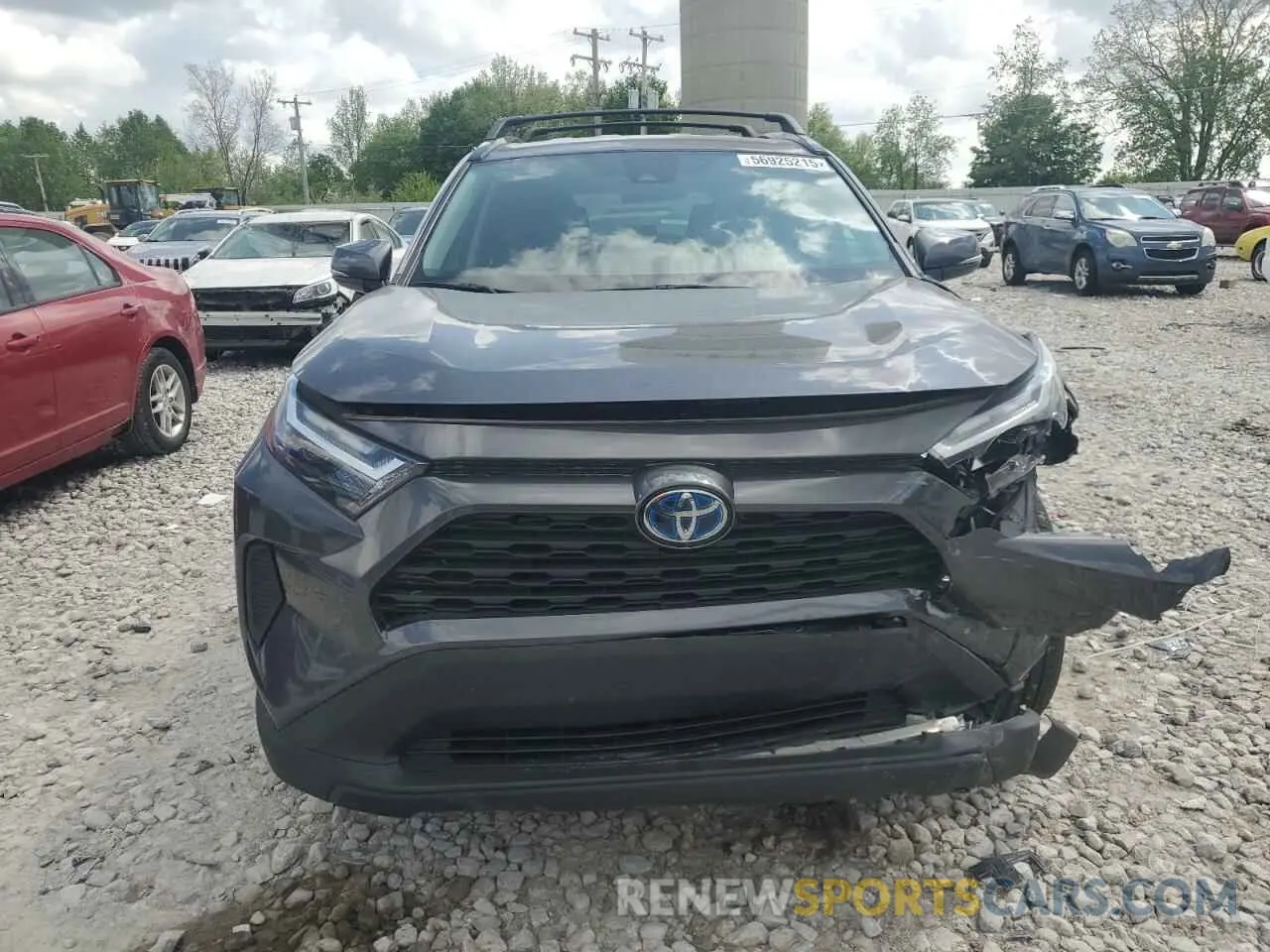5 Photograph of a damaged car 4T3RWRFV8NU075528 TOYOTA RAV4 2022