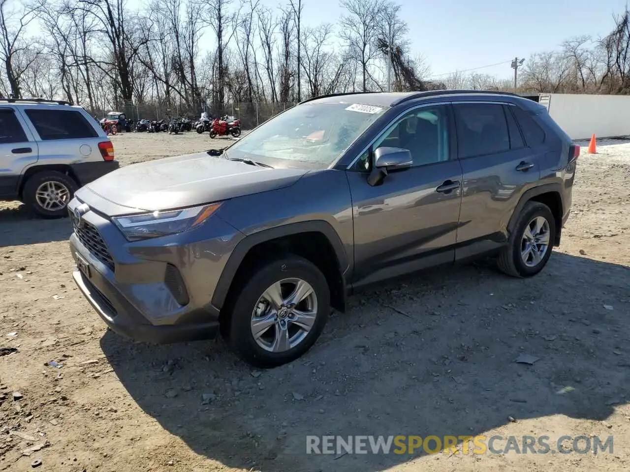 1 Photograph of a damaged car 4T3RWRFV8NU077988 TOYOTA RAV4 2022