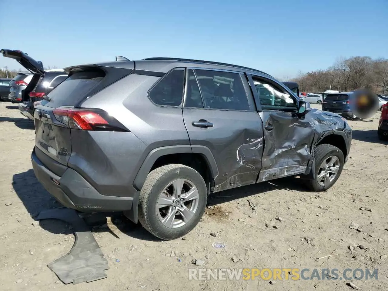 3 Photograph of a damaged car 4T3RWRFV8NU077988 TOYOTA RAV4 2022