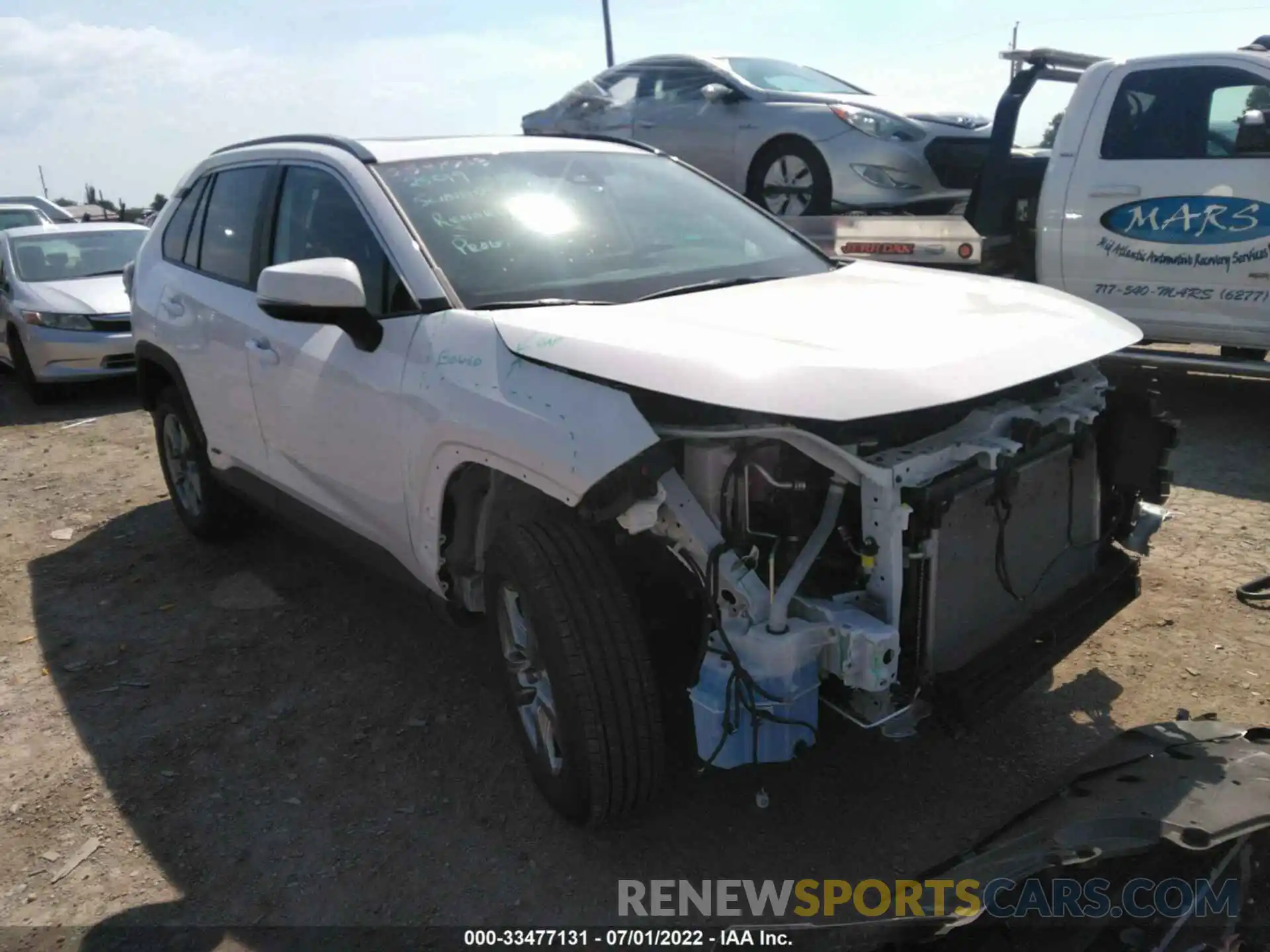 1 Photograph of a damaged car 4T3RWRFV9NU052842 TOYOTA RAV4 2022