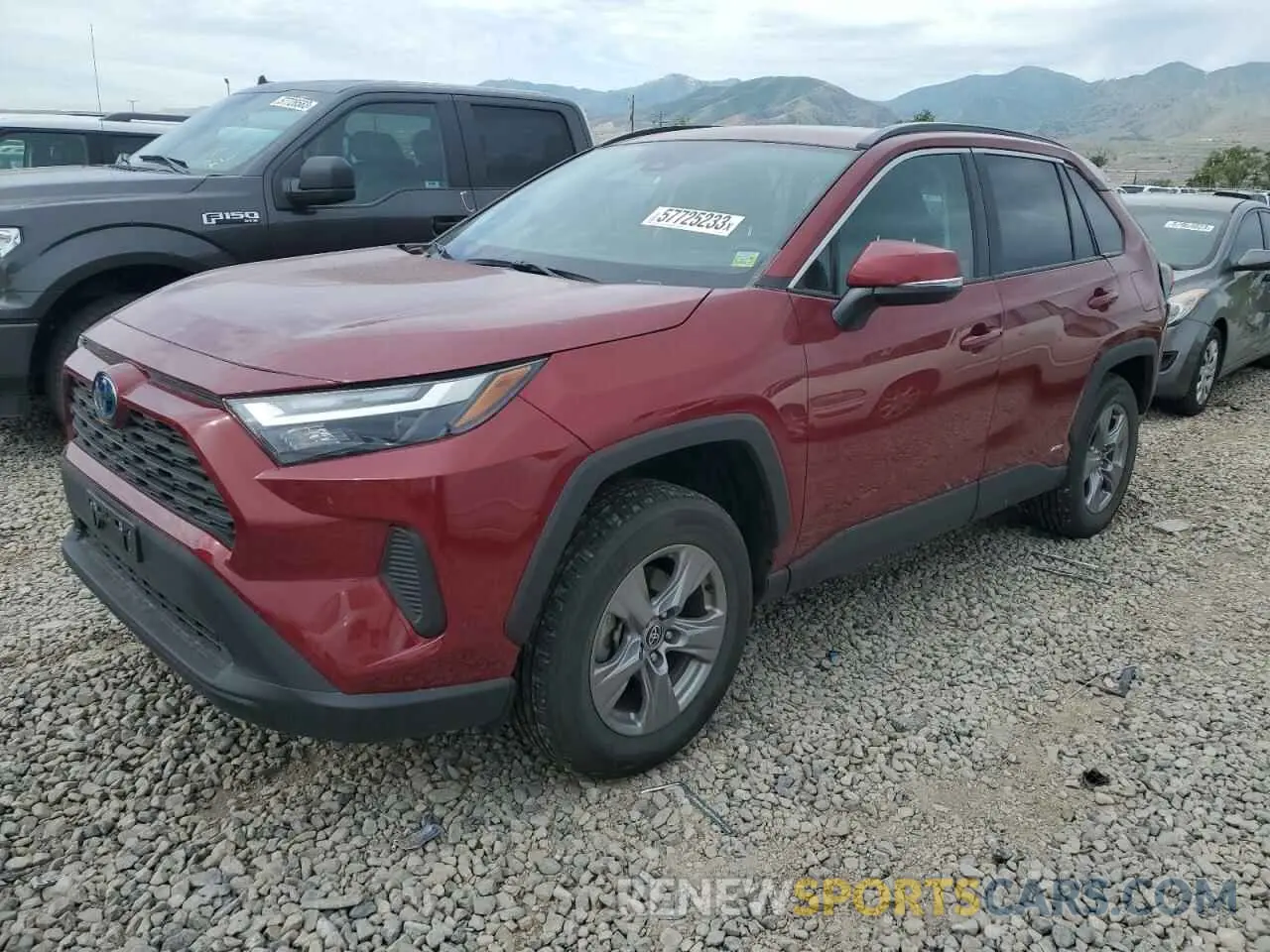 1 Photograph of a damaged car 4T3RWRFV9NU052856 TOYOTA RAV4 2022