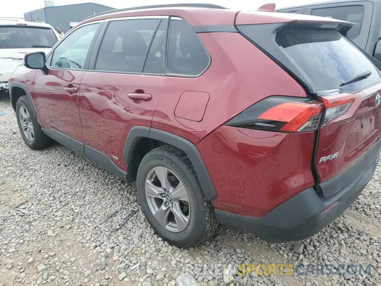 2 Photograph of a damaged car 4T3RWRFV9NU052856 TOYOTA RAV4 2022