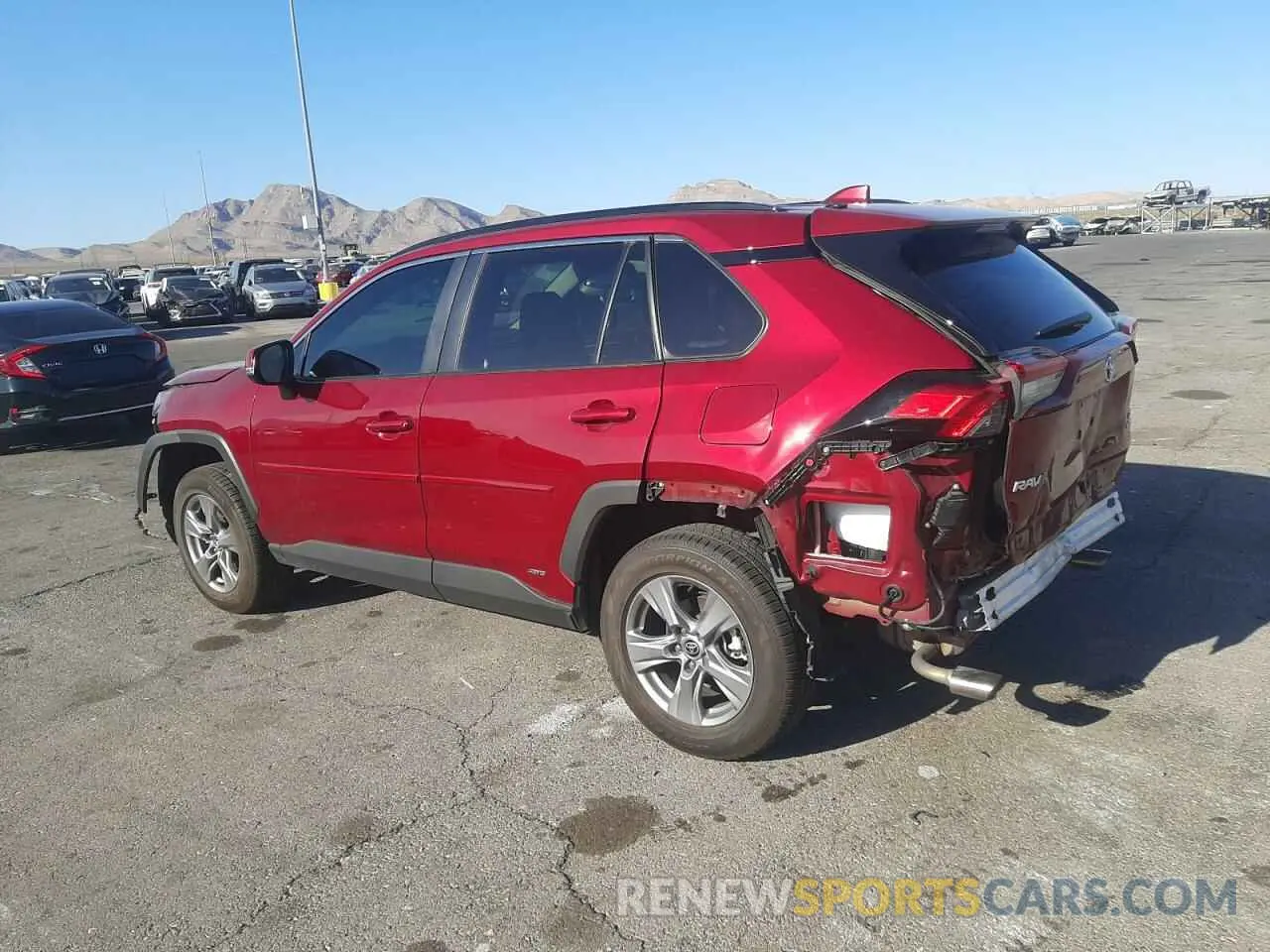 2 Photograph of a damaged car 4T3RWRFV9NU057541 TOYOTA RAV4 2022