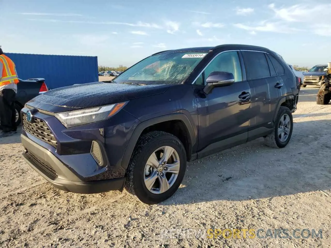 1 Photograph of a damaged car 4T3RWRFV9NU057572 TOYOTA RAV4 2022