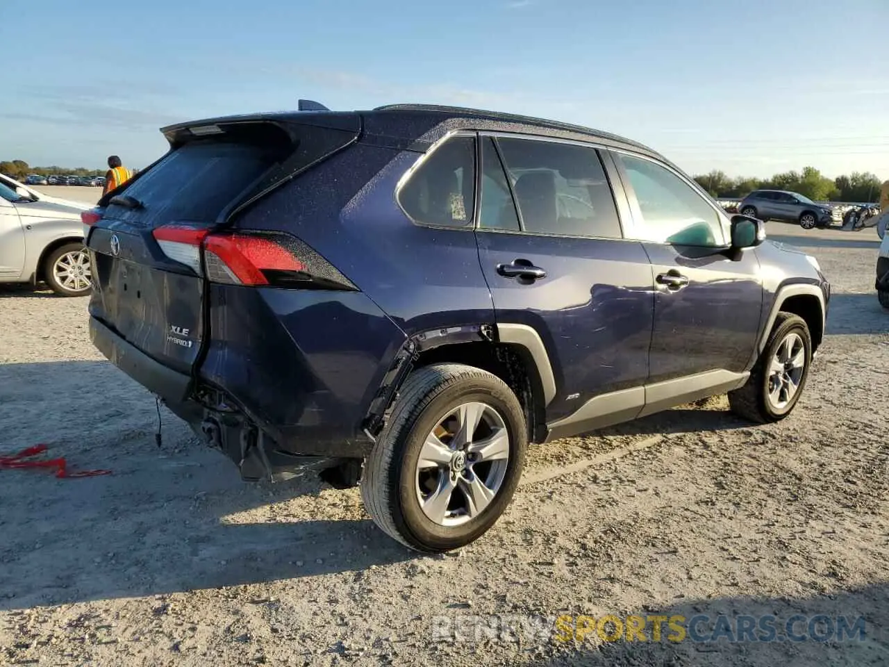 3 Photograph of a damaged car 4T3RWRFV9NU057572 TOYOTA RAV4 2022