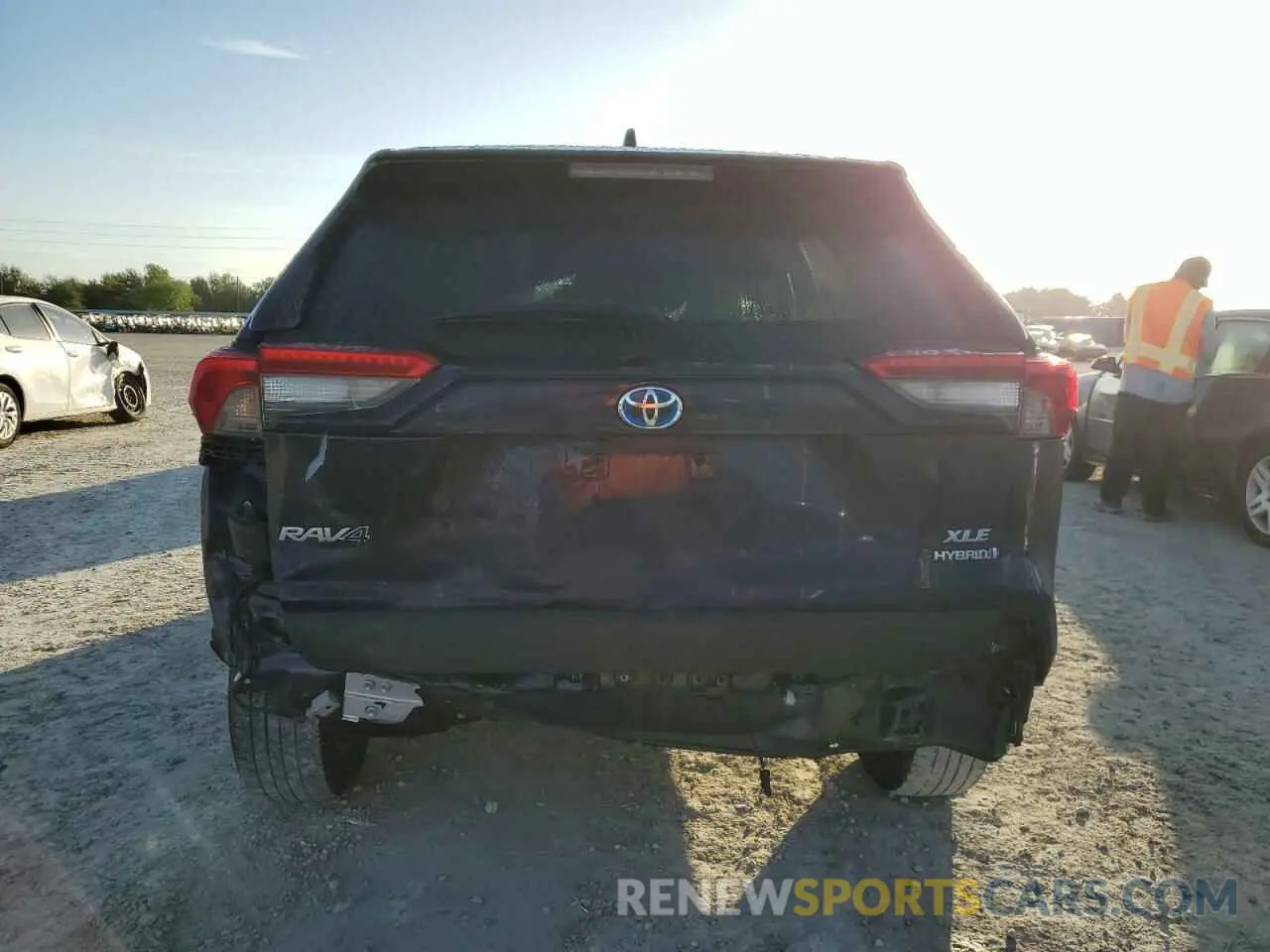 6 Photograph of a damaged car 4T3RWRFV9NU057572 TOYOTA RAV4 2022