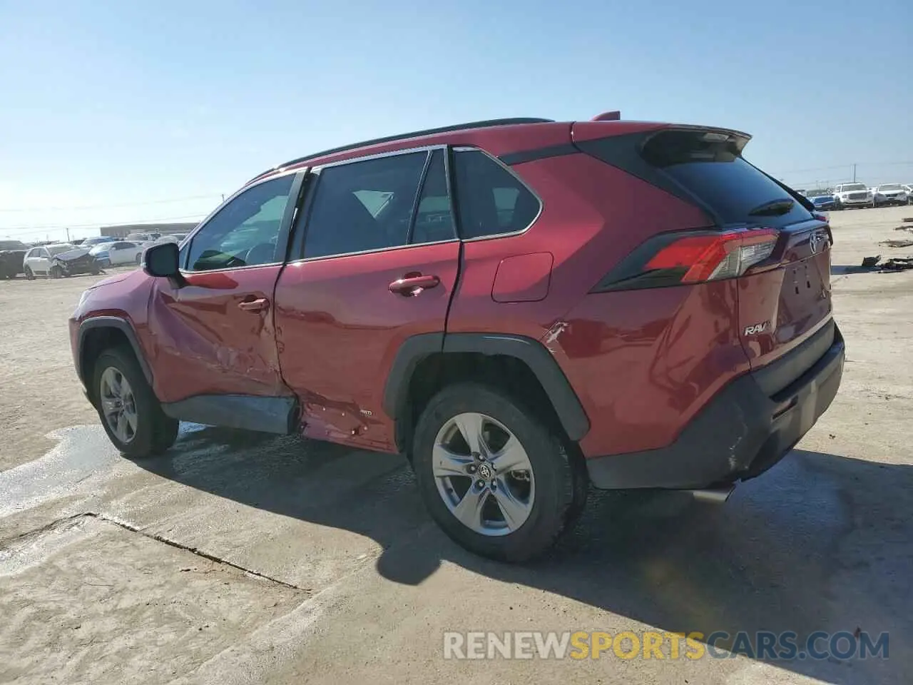 2 Photograph of a damaged car 4T3RWRFV9NU058995 TOYOTA RAV4 2022