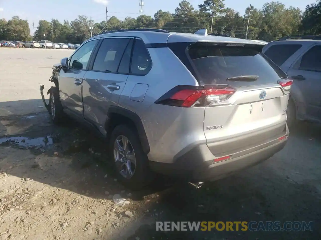 3 Photograph of a damaged car 4T3RWRFV9NU064747 TOYOTA RAV4 2022