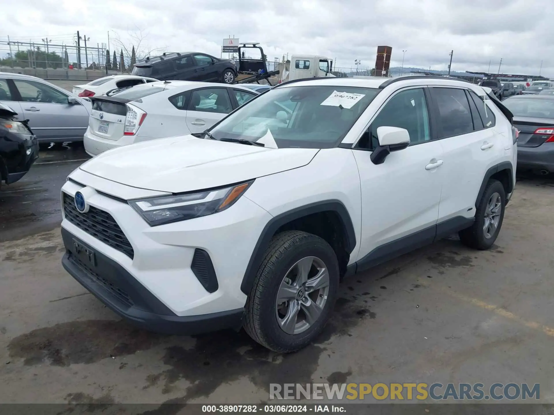2 Photograph of a damaged car 4T3RWRFVXNU055152 TOYOTA RAV4 2022