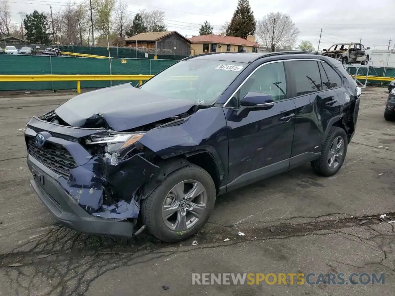 1 Photograph of a damaged car 4T3RWRFVXNU059928 TOYOTA RAV4 2022