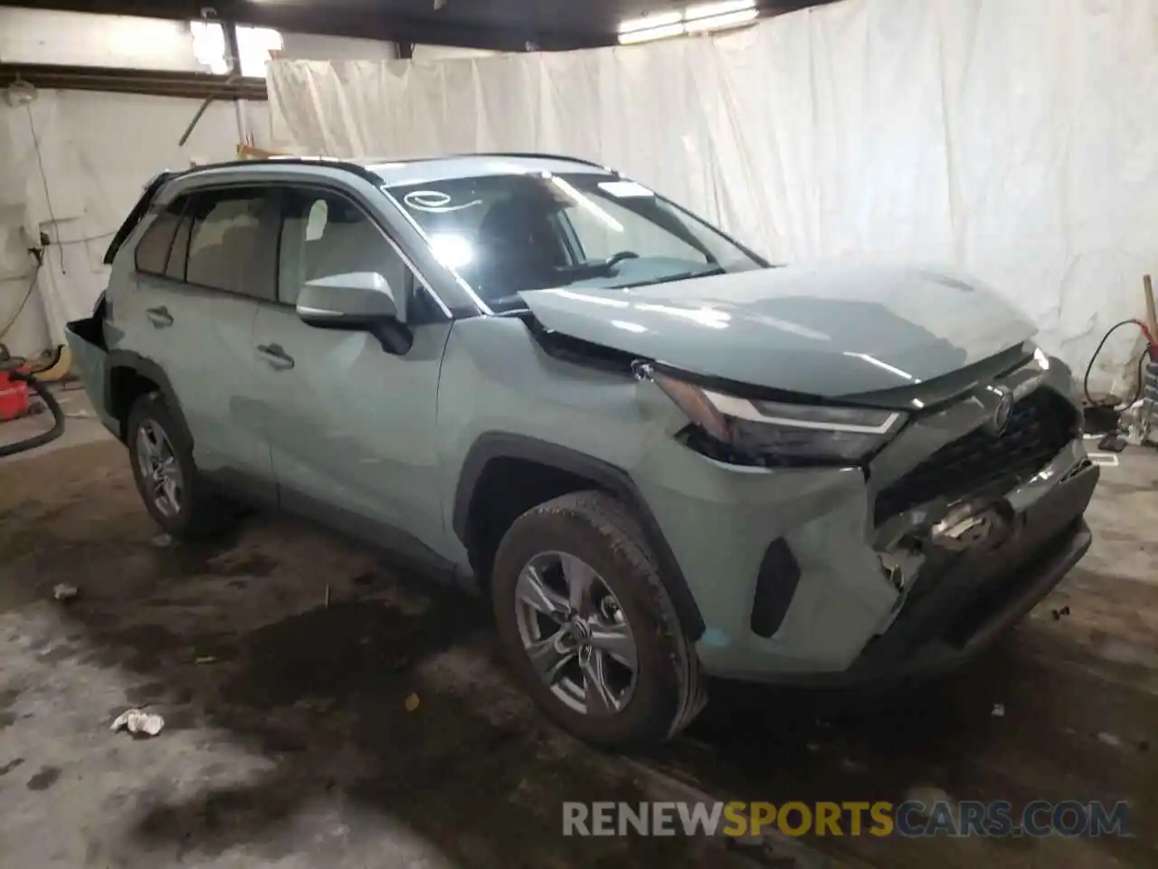 1 Photograph of a damaged car 4T3RWRFVXNU064854 TOYOTA RAV4 2022