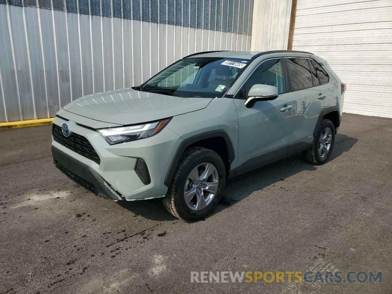 1 Photograph of a damaged car 4T3RWRFVXNU071836 TOYOTA RAV4 2022