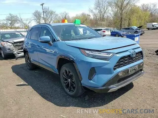 14 Photograph of a damaged car 4T3T6RFV0NU079529 TOYOTA RAV4 2022