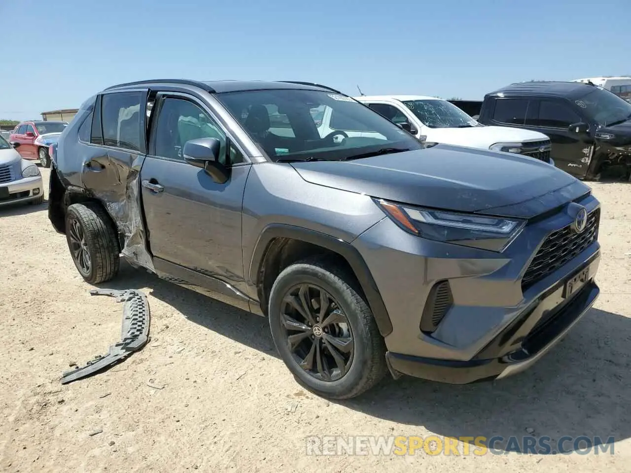 4 Photograph of a damaged car 4T3T6RFV2NU099703 TOYOTA RAV4 2022