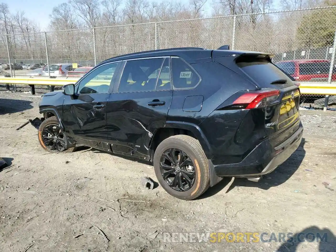 2 Photograph of a damaged car 4T3T6RFV3NU102219 TOYOTA RAV4 2022