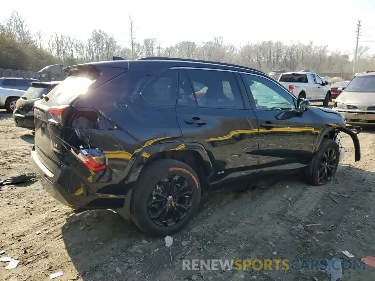 3 Photograph of a damaged car 4T3T6RFV3NU102219 TOYOTA RAV4 2022