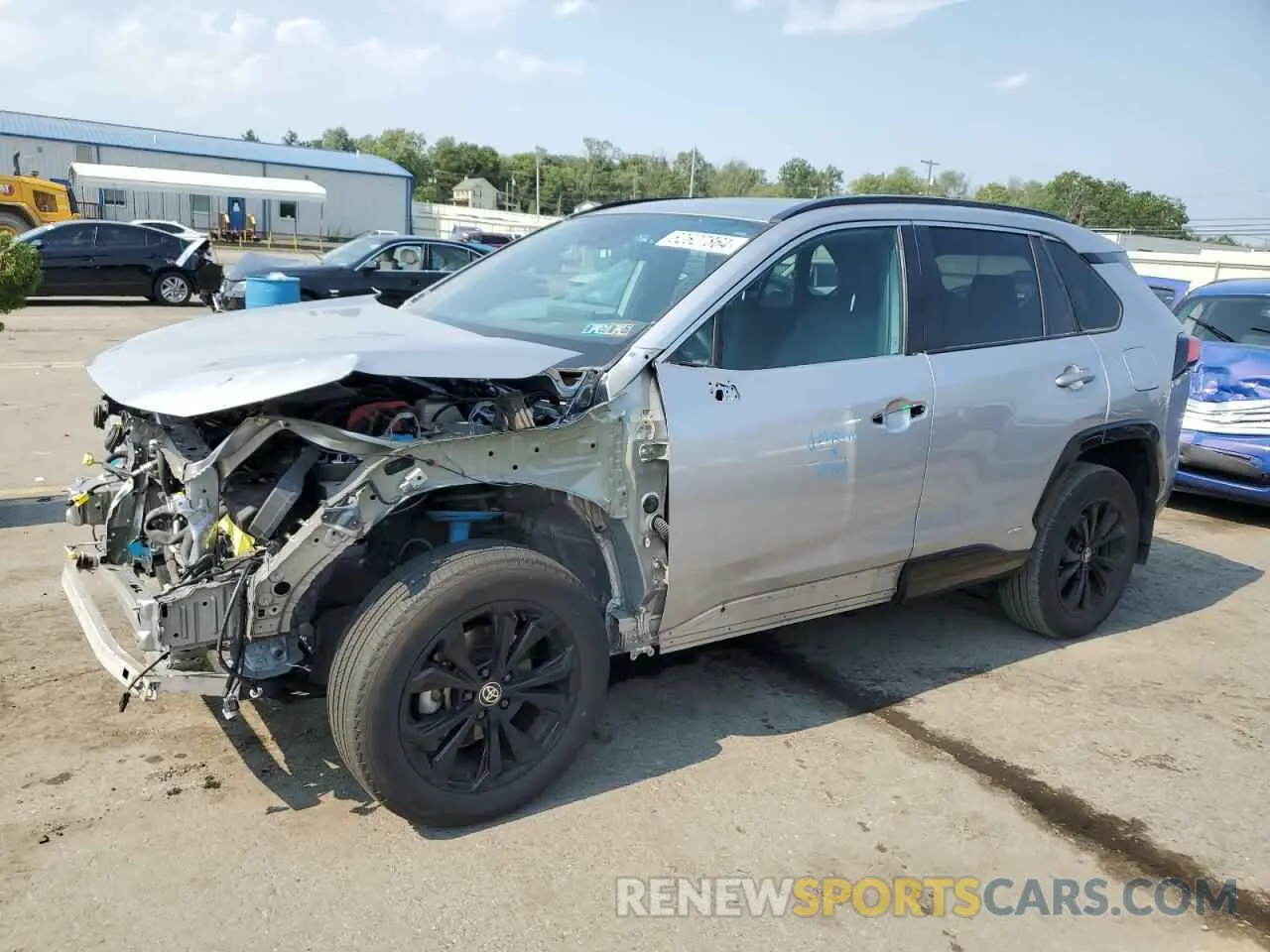 1 Photograph of a damaged car 4T3T6RFV6NU072438 TOYOTA RAV4 2022