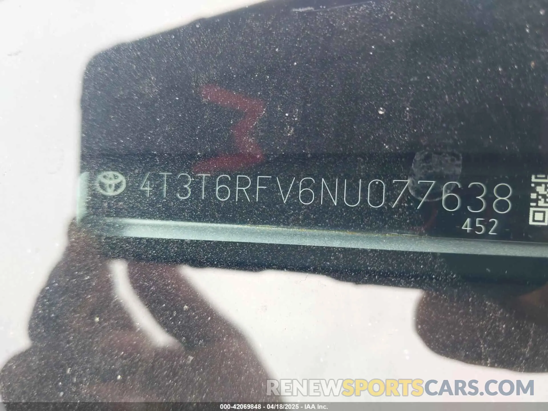 9 Photograph of a damaged car 4T3T6RFV6NU077638 TOYOTA RAV4 2022