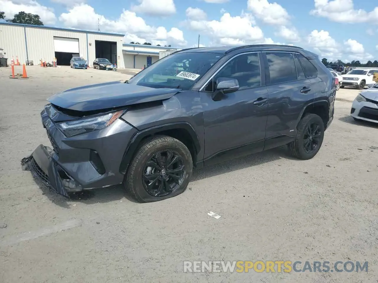 1 Photograph of a damaged car 4T3T6RFV6NU096108 TOYOTA RAV4 2022