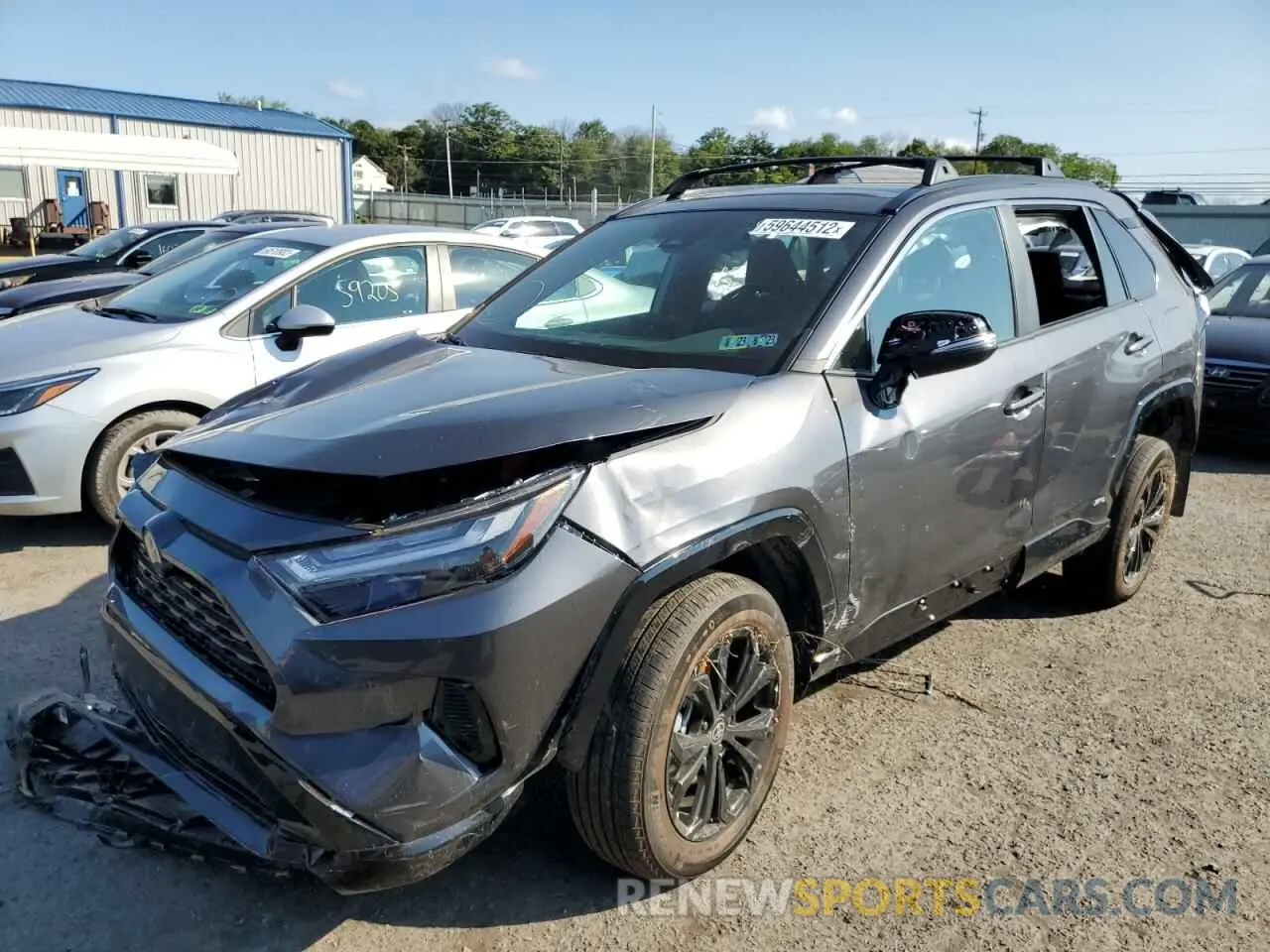 9 Photograph of a damaged car 4T3T6RFV7NU082542 TOYOTA RAV4 2022