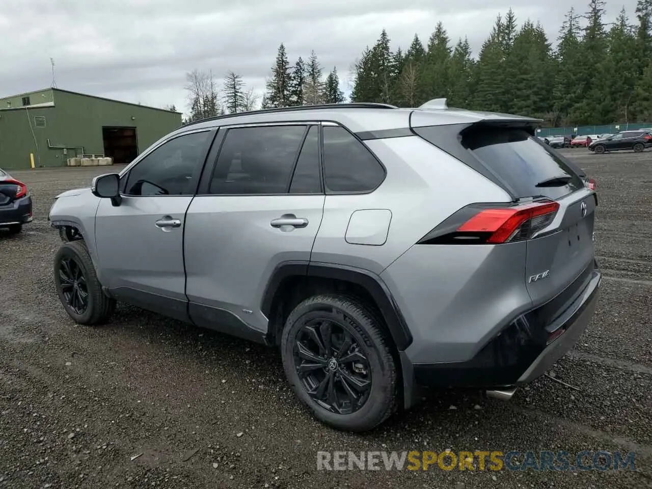 2 Photograph of a damaged car 4T3T6RFV7NU104121 TOYOTA RAV4 2022