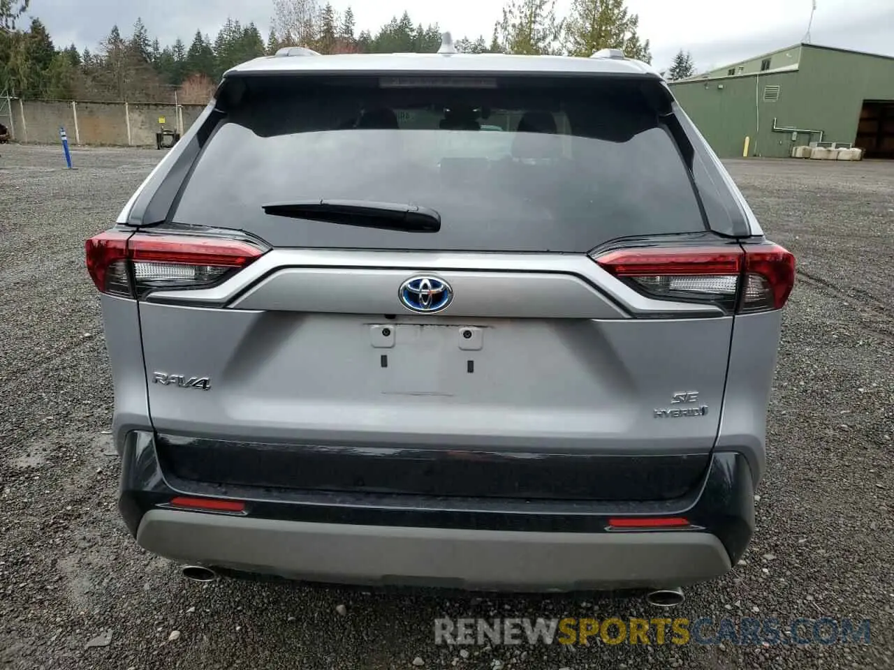 6 Photograph of a damaged car 4T3T6RFV7NU104121 TOYOTA RAV4 2022