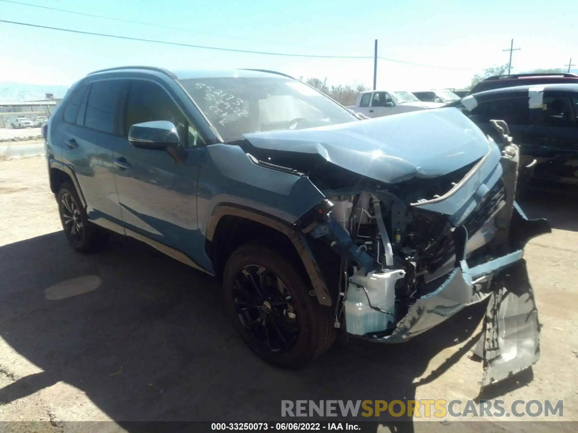 1 Photograph of a damaged car 4T3T6RFV9NU069226 TOYOTA RAV4 2022