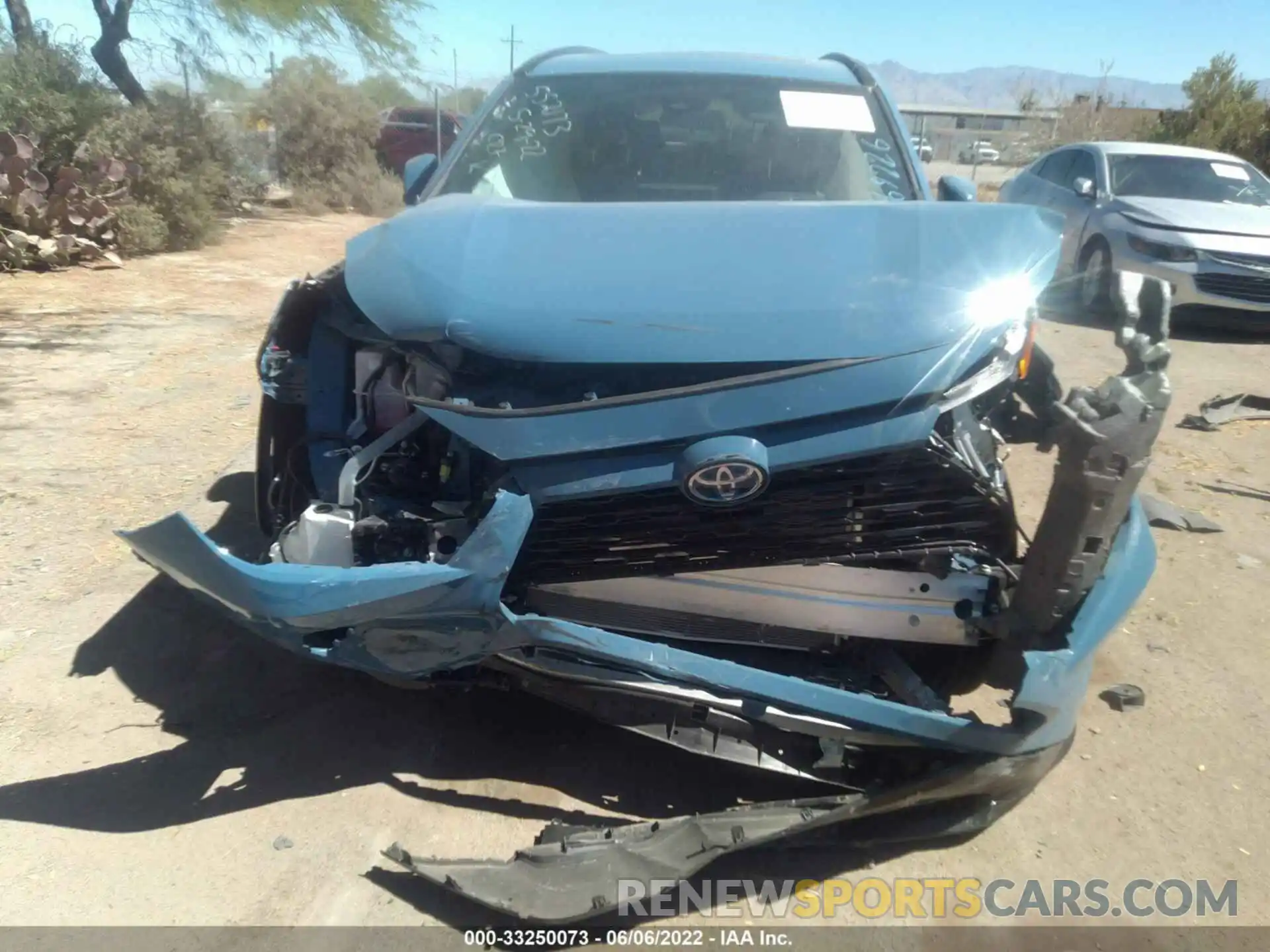 6 Photograph of a damaged car 4T3T6RFV9NU069226 TOYOTA RAV4 2022