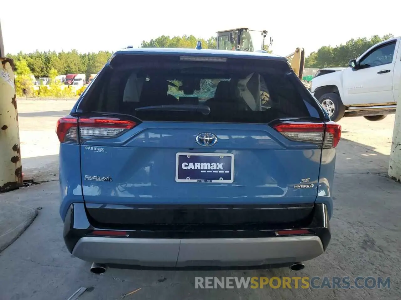 6 Photograph of a damaged car 4T3T6RFV9NU093932 TOYOTA RAV4 2022