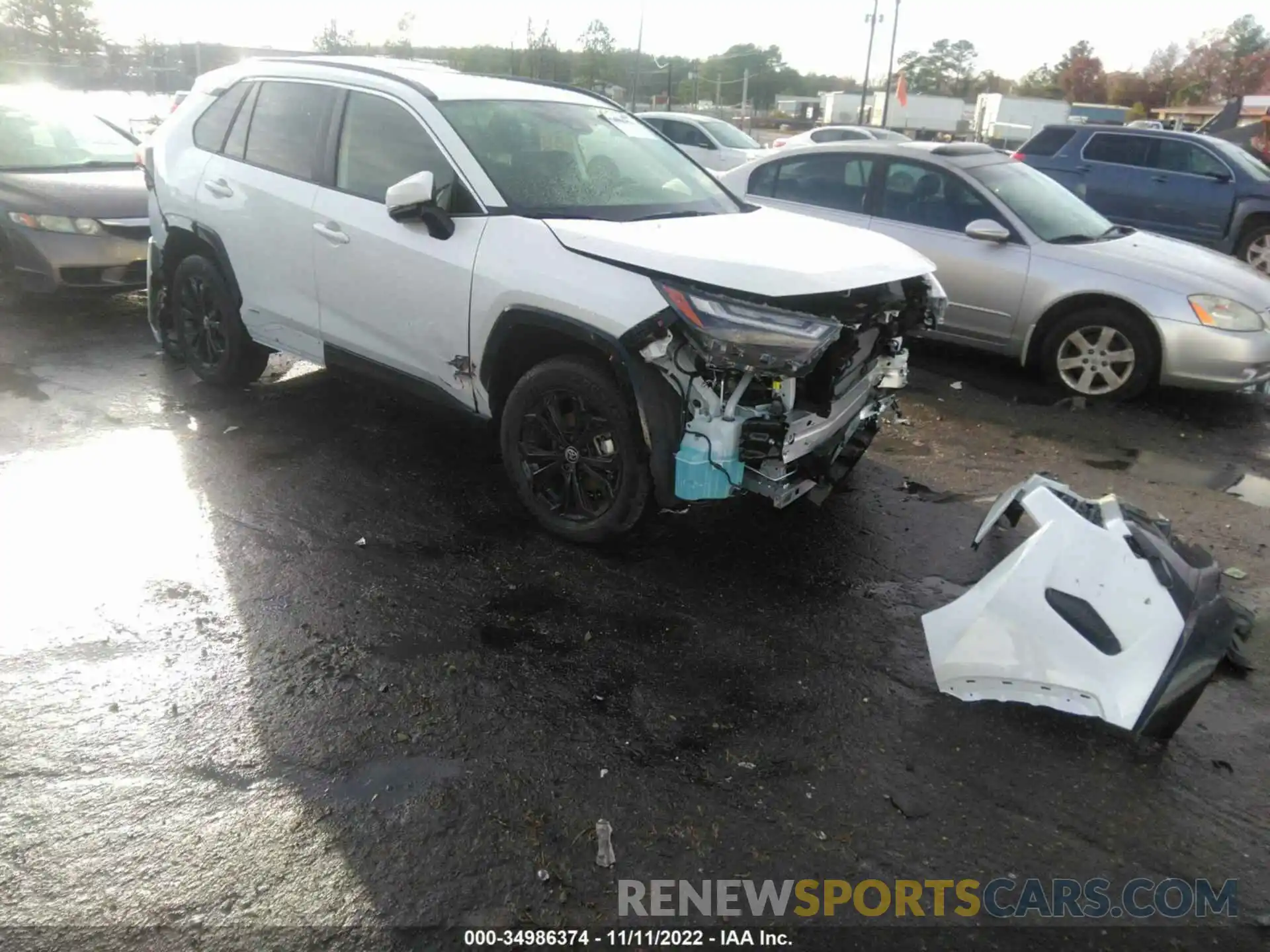 1 Photograph of a damaged car JTM16RFV3ND530313 TOYOTA RAV4 2022