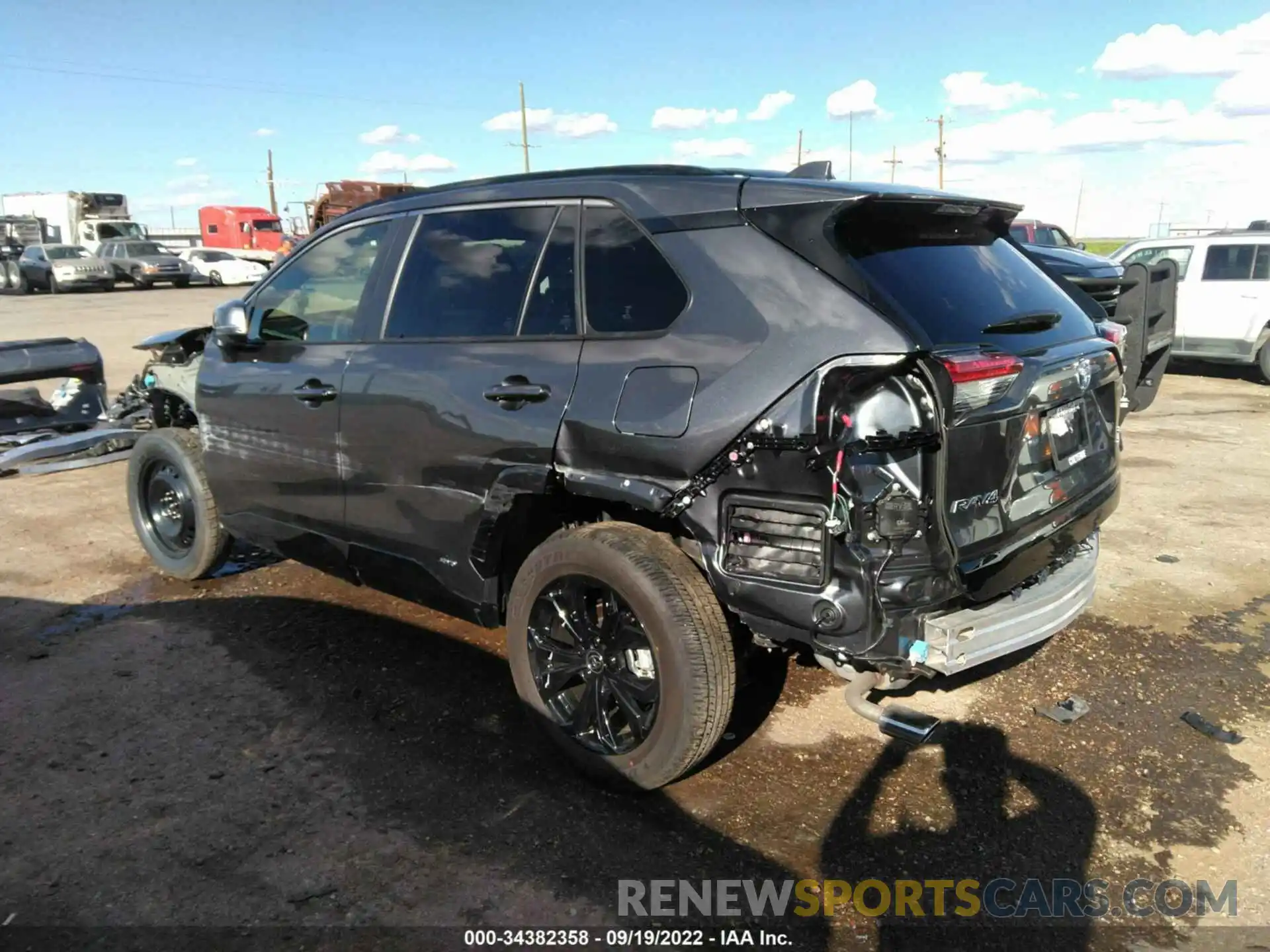 3 Photograph of a damaged car JTM16RFV4ND056534 TOYOTA RAV4 2022