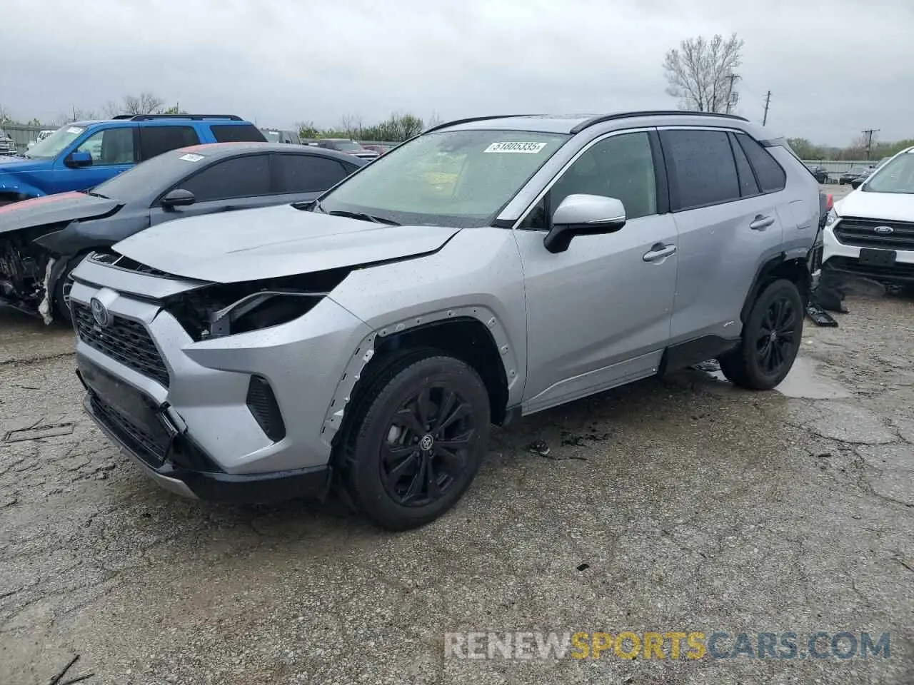 1 Photograph of a damaged car JTM16RFV6ND068927 TOYOTA RAV4 2022
