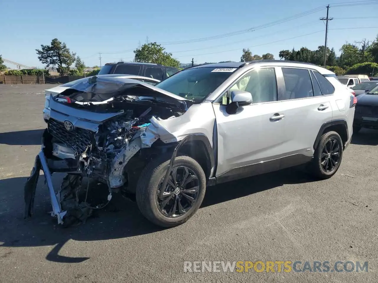 1 Photograph of a damaged car JTM16RFV7ND066541 TOYOTA RAV4 2022