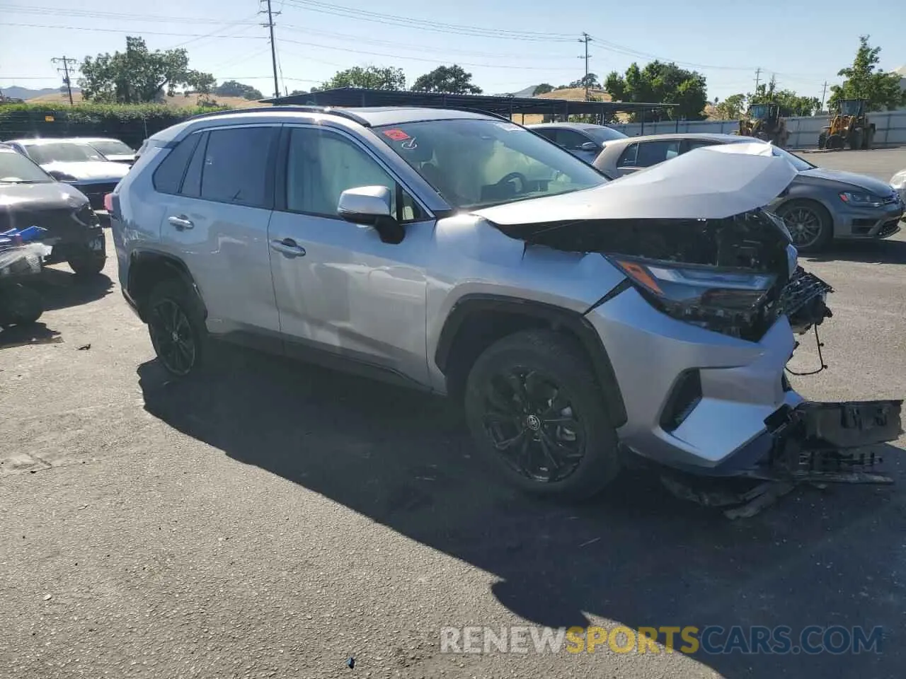4 Photograph of a damaged car JTM16RFV7ND066541 TOYOTA RAV4 2022