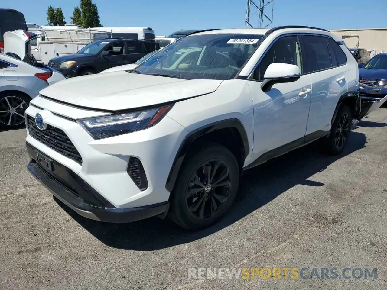 1 Photograph of a damaged car JTM16RFV7ND529357 TOYOTA RAV4 2022
