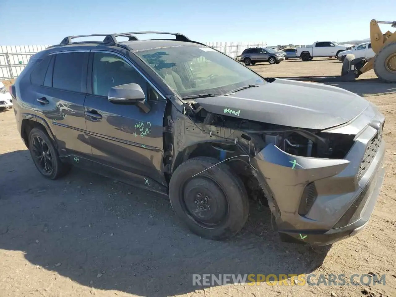 4 Photograph of a damaged car JTM16RFV8ND053538 TOYOTA RAV4 2022