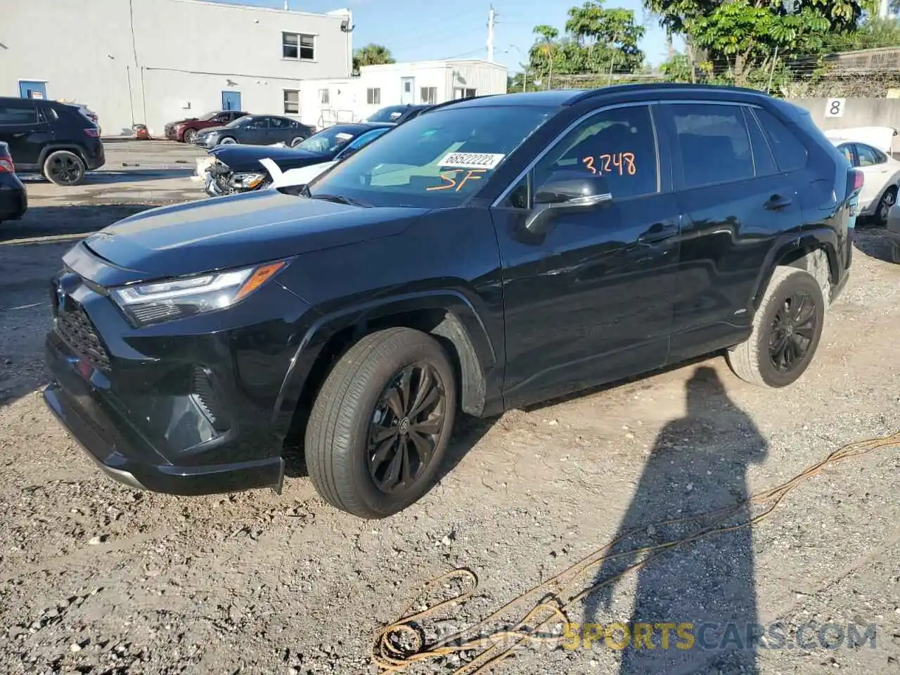 1 Photograph of a damaged car JTM16RFV9ND066878 TOYOTA RAV4 2022