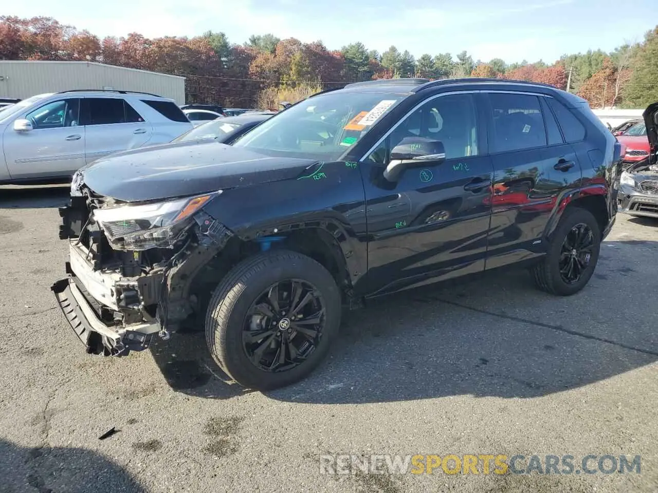1 Photograph of a damaged car JTM16RFV9ND518344 TOYOTA RAV4 2022