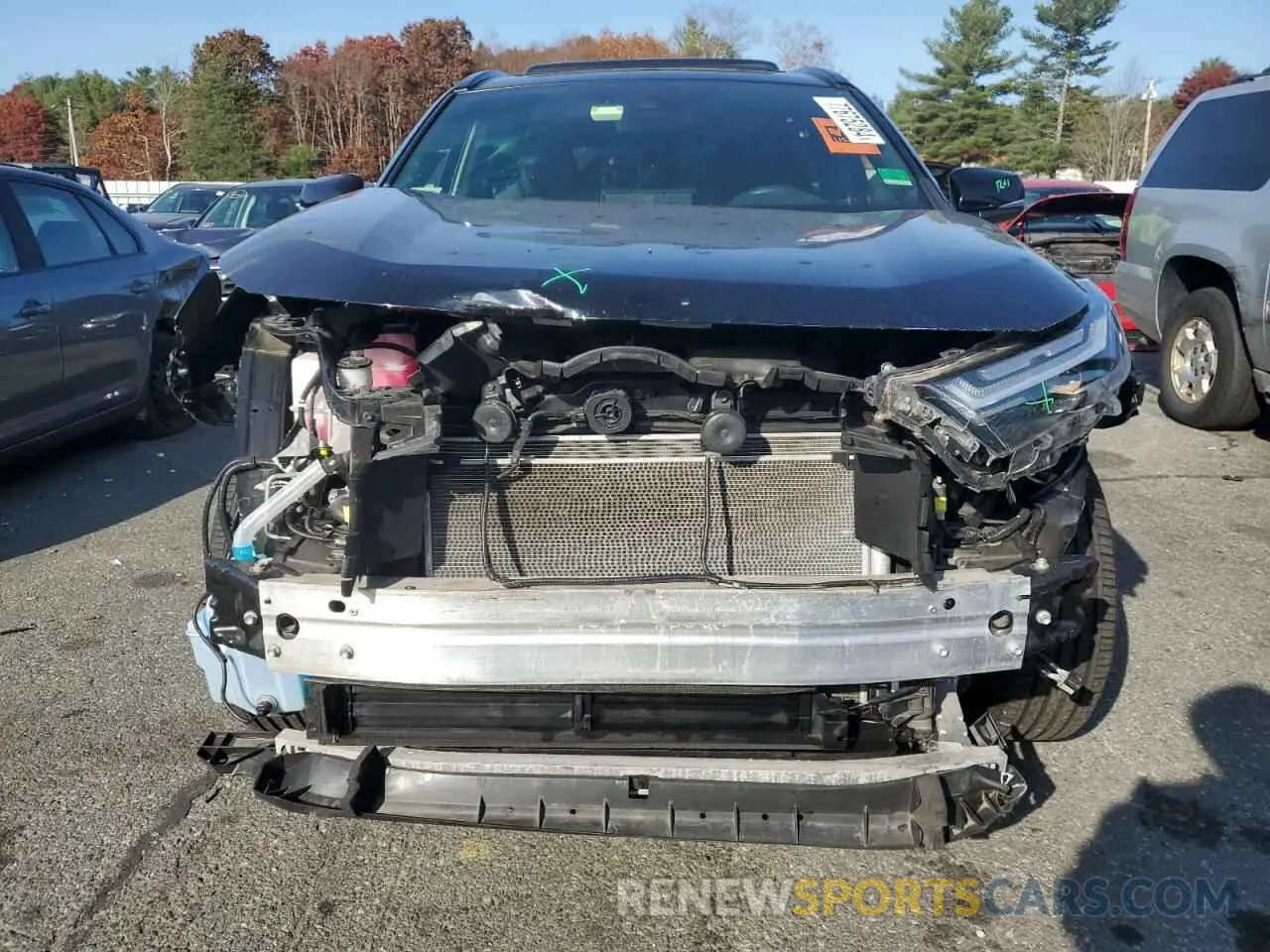 5 Photograph of a damaged car JTM16RFV9ND518344 TOYOTA RAV4 2022