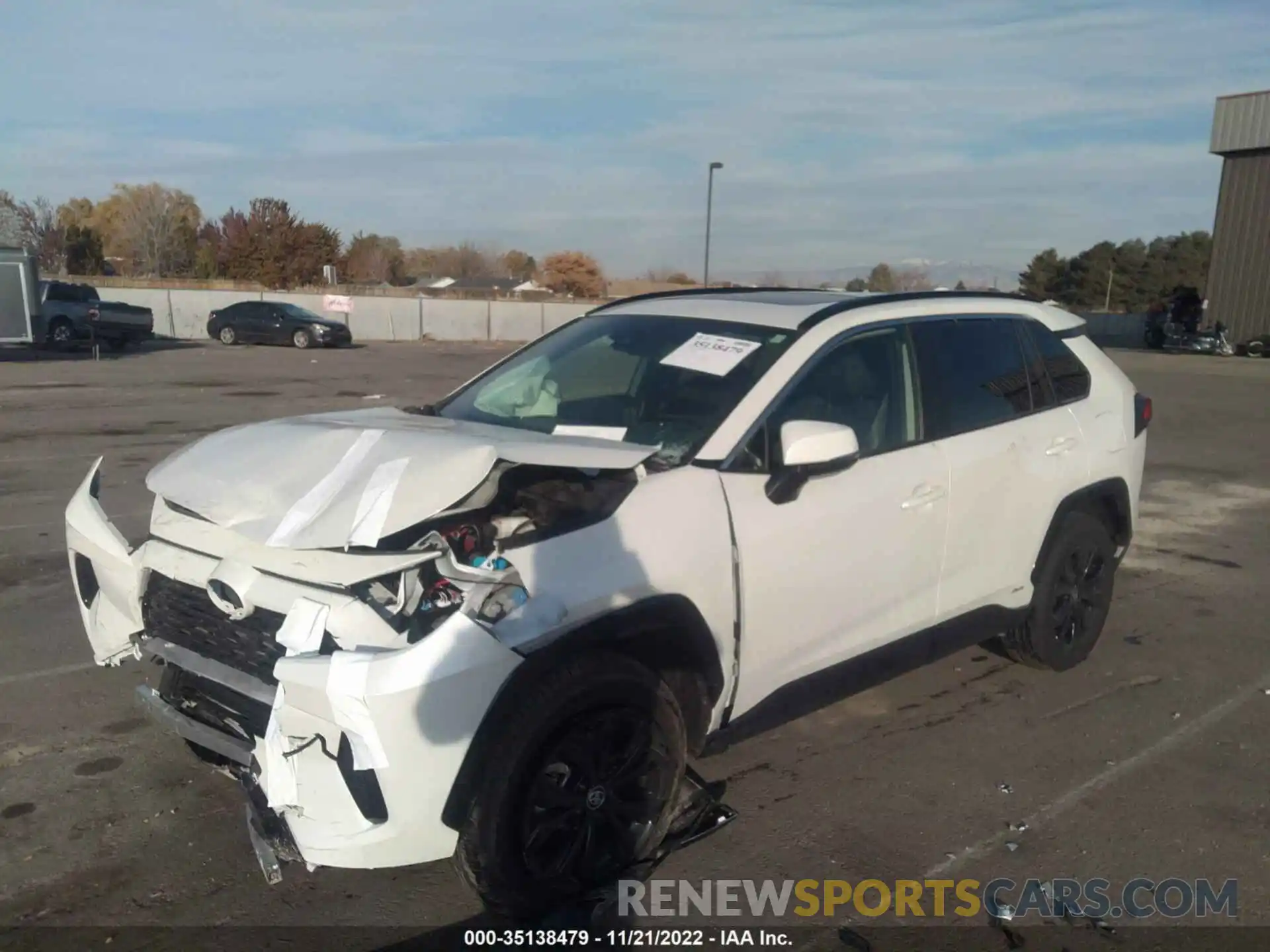 2 Photograph of a damaged car JTM16RFVXND064279 TOYOTA RAV4 2022