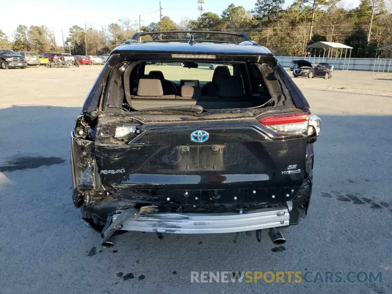 6 Photograph of a damaged car JTM16RFVXND069028 TOYOTA RAV4 2022